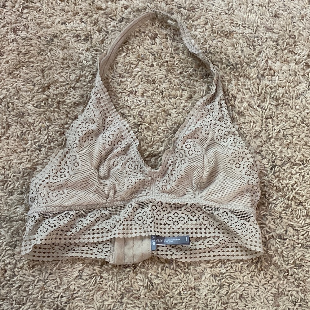 Aerie tan halter bralette